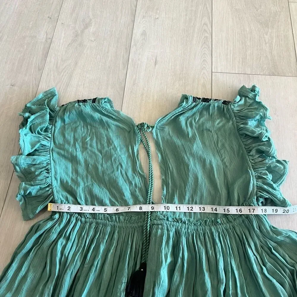 Free People Will Wait for You Embroidered Dress size xs